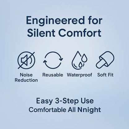 SilentEase™ EarPods — Soft Silicone Earplugs for Sleeping, Swimming & Noise Reduction - silentrise