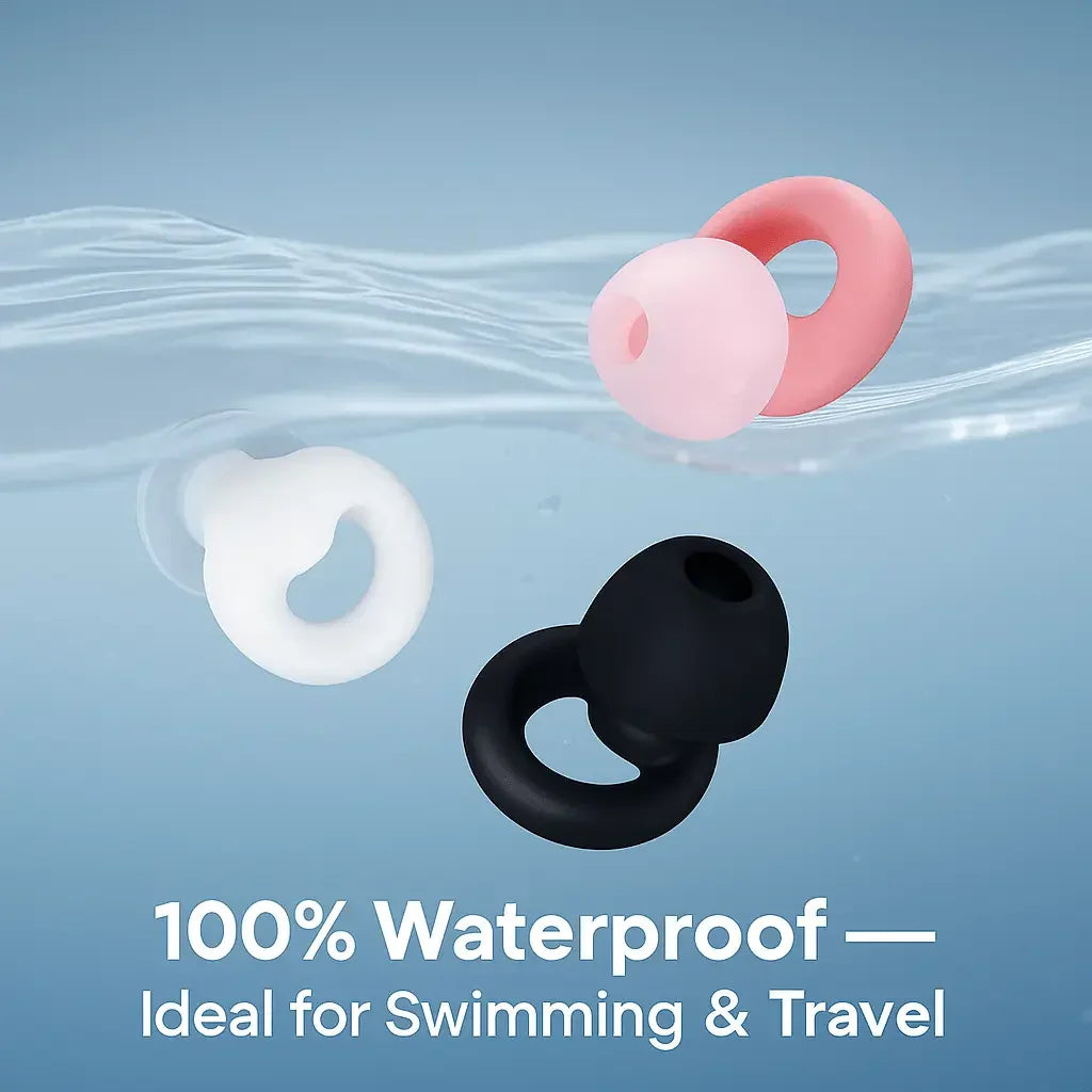 SilentEase™ EarPods — Soft Silicone Earplugs for Sleeping, Swimming & Noise Reduction - silentrise