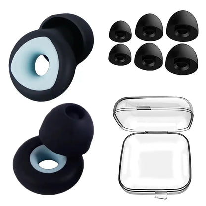 SilentEase™ EarPods — Soft Silicone Earplugs for Sleeping, Swimming & Noise Reduction - silentrise