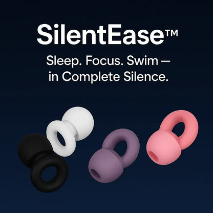 SilentEase™ EarPods — Soft Silicone Earplugs for Sleeping, Swimming & Noise Reduction - silentrise