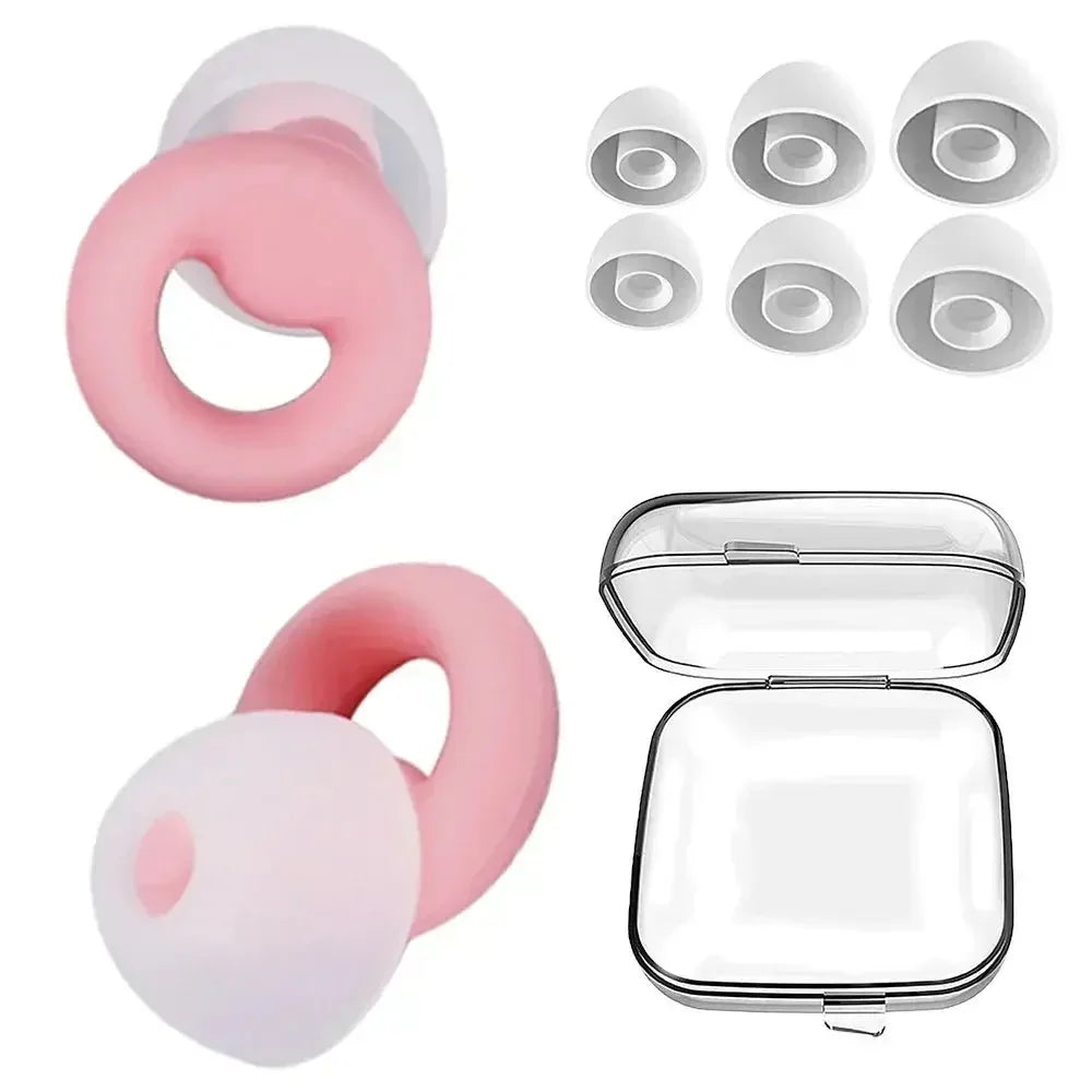 SilentEase™ EarPods — Soft Silicone Earplugs for Sleeping, Swimming & Noise Reduction - silentrise
