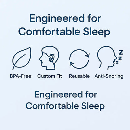 SilentEase™ Guard — Mouth Guard for Snoring Relief & Teeth Grinding Protection (White or Blue Box) - silentrise