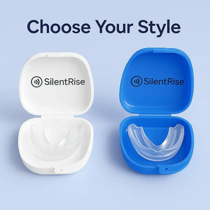 SilentEase™ Guard — Mouth Guard for Snoring Relief & Teeth Grinding Protection (White or Blue Box) - silentrise