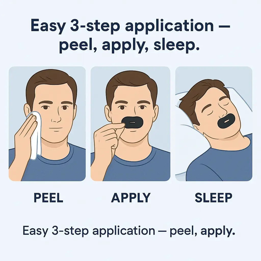 SilentEase™ – Medical - Grade Nasal Strips (30/60 pcs) - silentrise