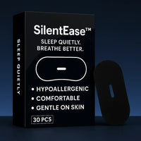 SilentEase™ – Medical-Grade Nasal Strips (30/60 pcs)