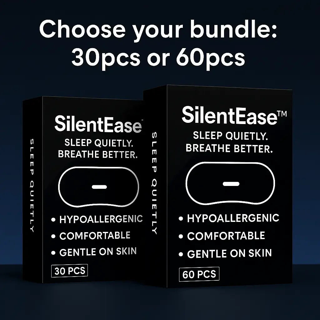 SilentEase™ – Medical - Grade Nasal Strips (30/60 pcs) - silentrise