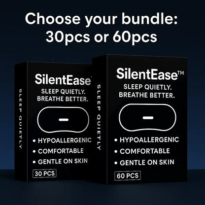 SilentEase™ – Medical - Grade Nasal Strips (30/60 pcs) - silentrise