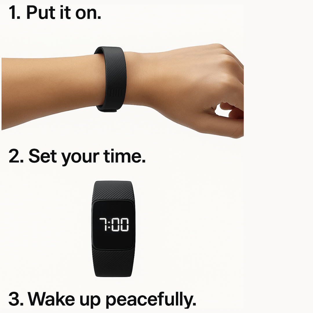 SilentRise™ — The Smart Vibration Alarm Watch - silentrise