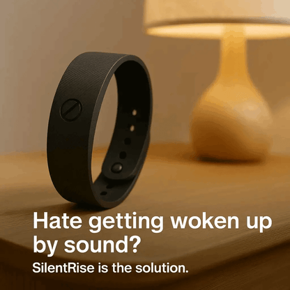 SilentRise Vibration Alarm Watch - Smart Wake - Up Solution - silentrise